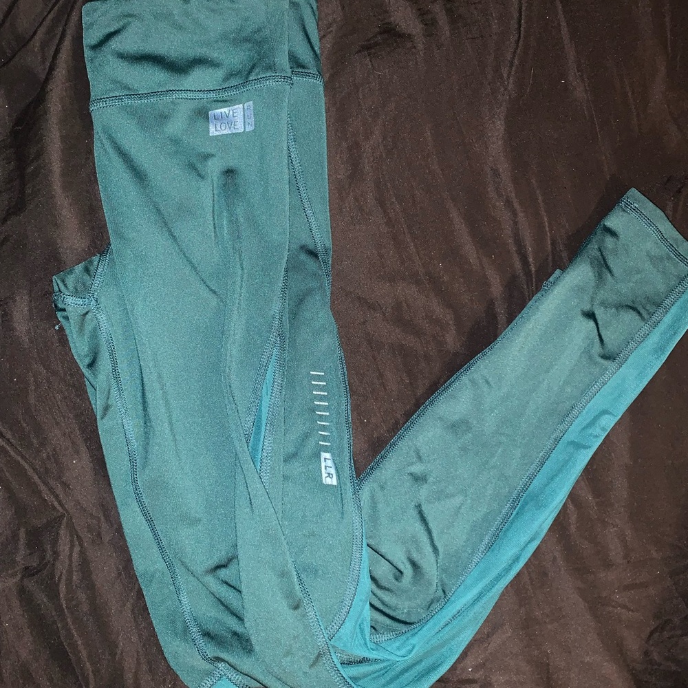 Live Love Dream Green/Blue Leggings